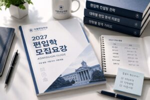 의·약·간호계열 편입, 지원 가능한가 — 계열별 전형 특징과 준비 조건 판단 기준